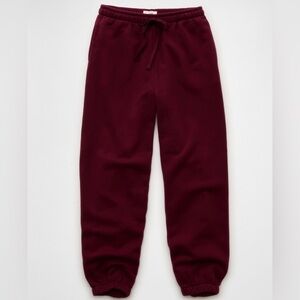 American Eagle Luxe Maroon Sweatpants